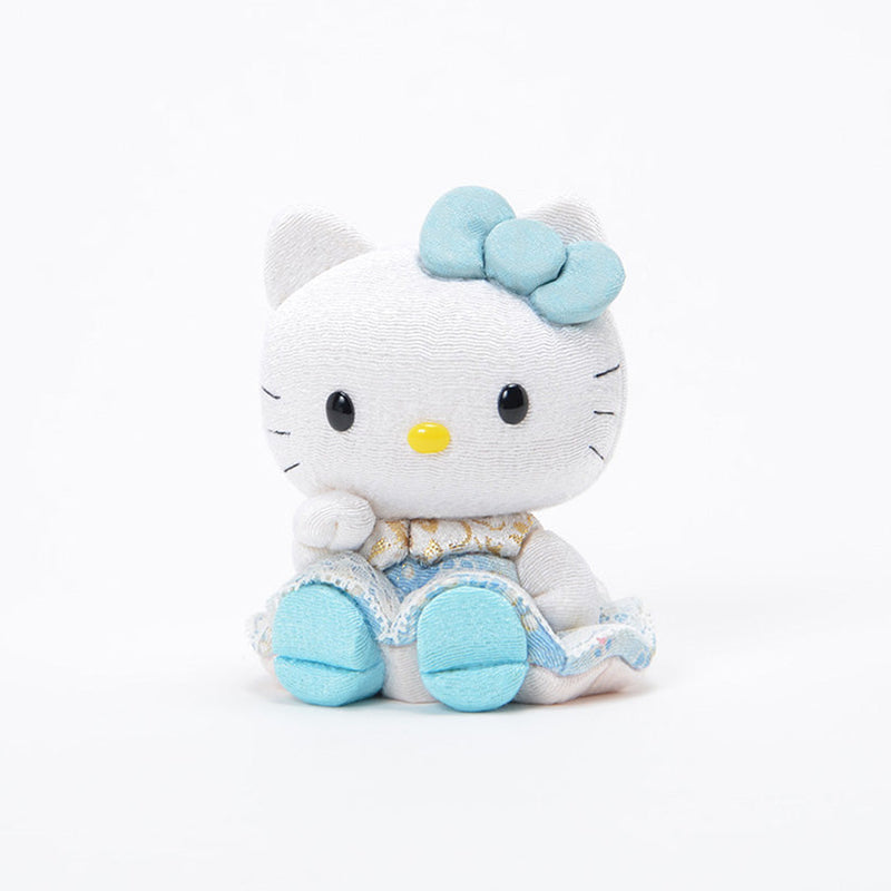 [BECKONING (LUCKY) CAT] HELLO KITTY (SIT) | EDO ART DOLLS | KAKINUMA DOLLS