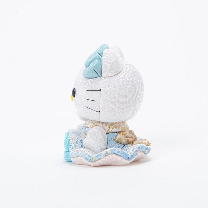 [BECKONING (LUCKY) CAT] HELLO KITTY (SIT) | EDO ART DOLLS | KAKINUMA DOLLS