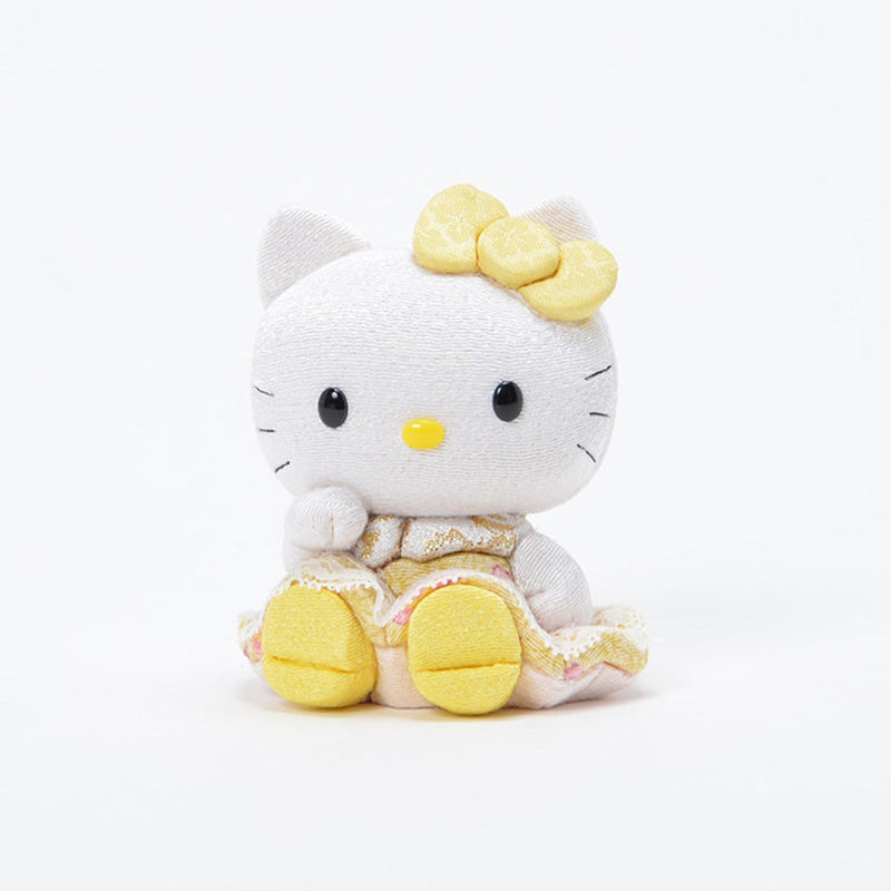 [BECKONING (LUCKY) CAT] HELLO KITTY (SIT) | EDO ART DOLLS | KAKINUMA DOLLS