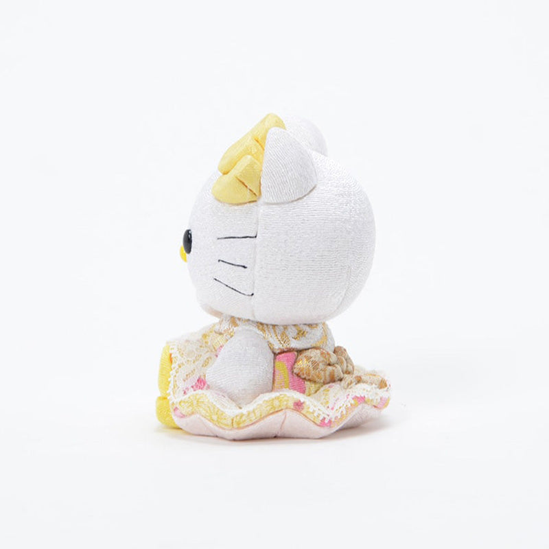 [BECKONING (LUCKY) CAT] HELLO KITTY (SIT) | EDO ART DOLLS | KAKINUMA DOLLS