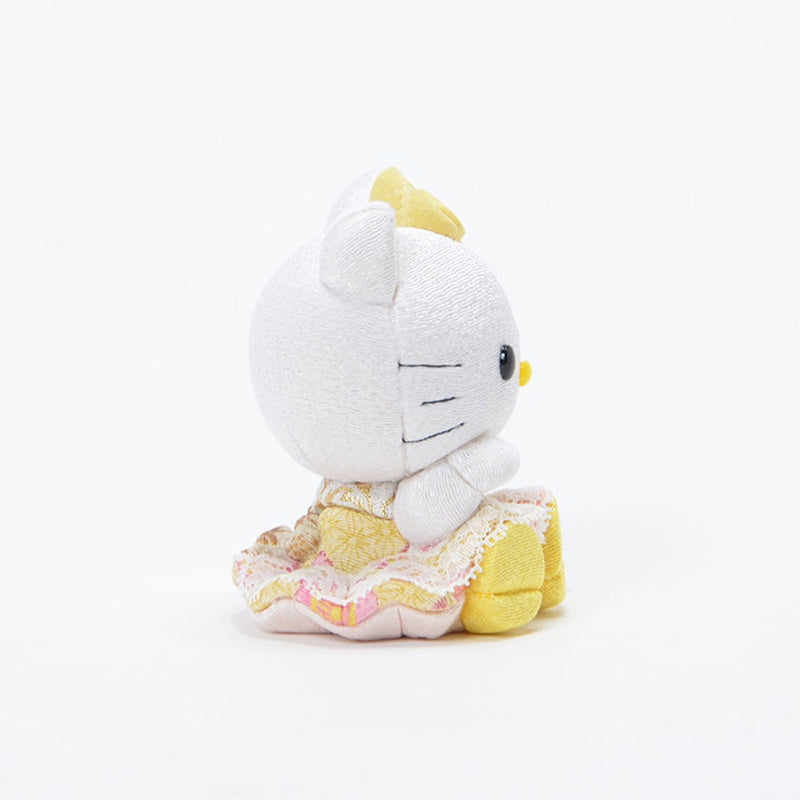 [BECKONING (LUCKY) CAT] HELLO KITTY (SIT) | EDO ART DOLLS | KAKINUMA DOLLS