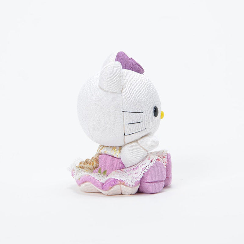 [BECKONING (LUCKY) CAT] HELLO KITTY (SIT) | EDO ART DOLLS | KAKINUMA DOLLS