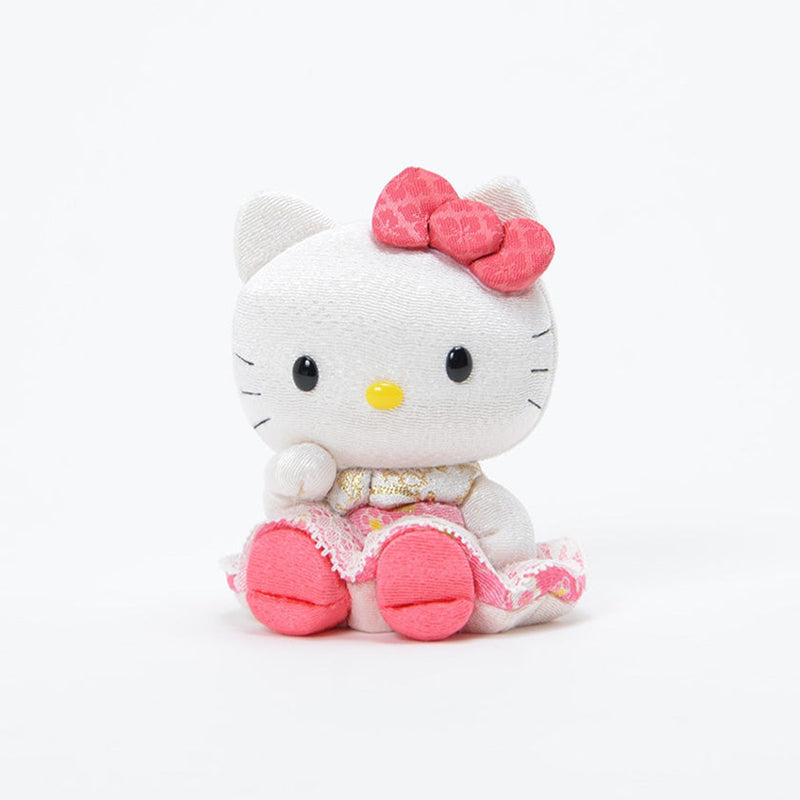 [BECKONING (LUCKY) CAT] HELLO KITTY (SIT) | EDO ART DOLLS | KAKINUMA DOLLS