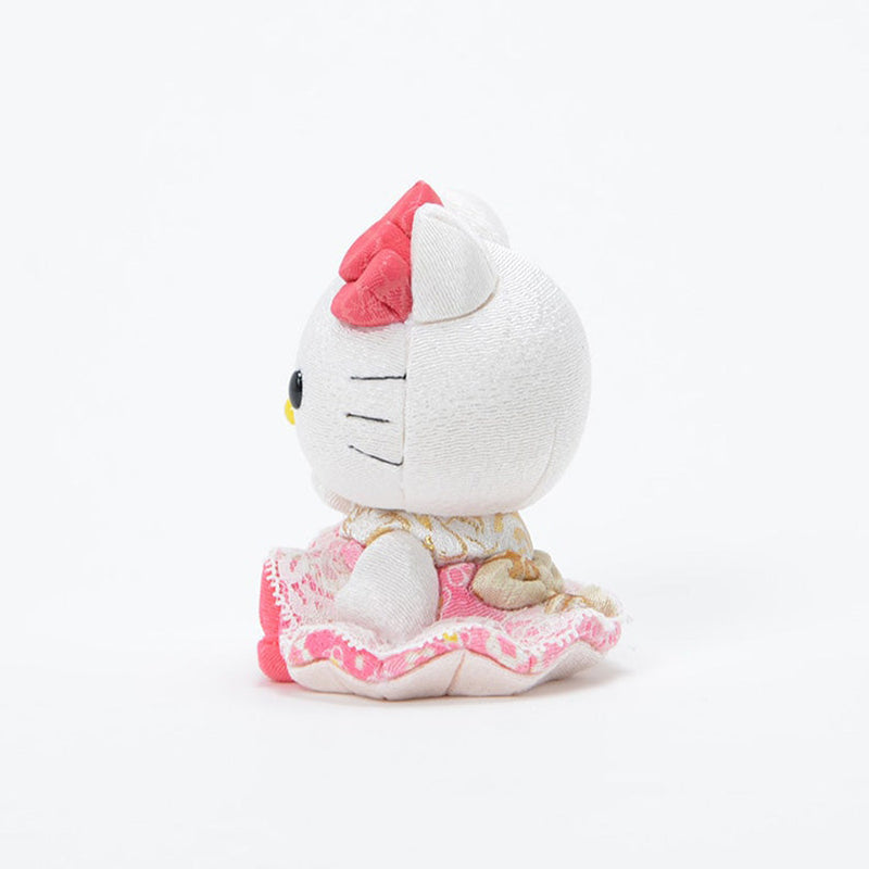 [BECKONING (LUCKY) CAT] HELLO KITTY (SIT) | EDO ART DOLLS | KAKINUMA DOLLS