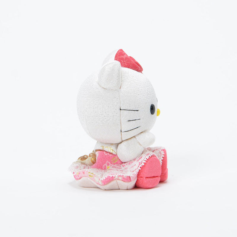 [BECKONING (LUCKY) CAT] HELLO KITTY (SIT) | EDO ART DOLLS | KAKINUMA DOLLS