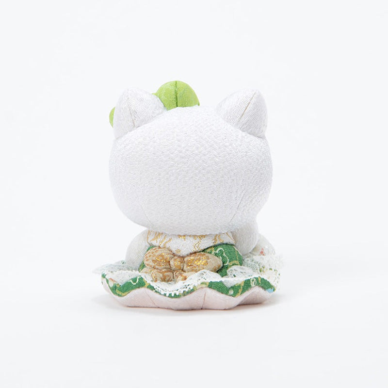 [BECKONING (LUCKY) CAT] HELLO KITTY (SIT) | EDO ART DOLLS | KAKINUMA DOLLS