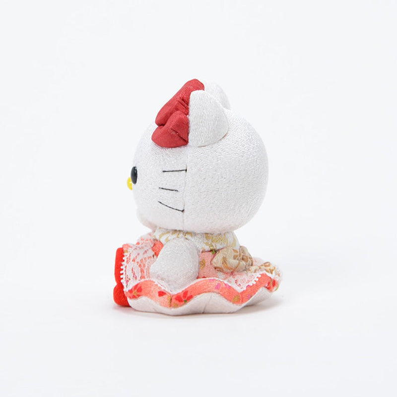 [BECKONING (LUCKY) CAT] HELLO KITTY (SIT) | EDO ART DOLLS | KAKINUMA DOLLS