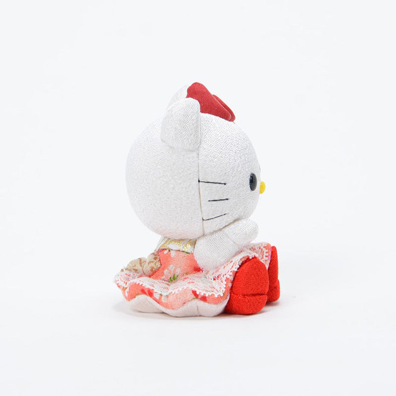 [BECKONING (LUCKY) CAT] HELLO KITTY (SIT) | EDO ART DOLLS | KAKINUMA DOLLS