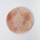 [LARGE PLATE (PLATTER)] PLATE (HANA CLOISONNE) BEIGE & BLACK 2-PIECE SET | NISHIJIN TEXTILES | RE:NISTA