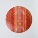 [LARGE PLATE (PLATTER)] PLATE (HANA CLOISONNE) BEIGE & BLACK 2-PIECE SET | NISHIJIN TEXTILES | RE:NISTA