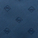 [TIE] ORIGINAL LOGO DEEP INDIGO | JAPANESE SILK | SHAKUNONE (WITH GIFT PAPER BAG)