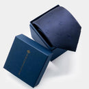 [TIE] ORIGINAL LOGO LIGHT INDIGO | JAPANESE SILK | SHAKUNONE (WITH GIFT PAPER BAG)