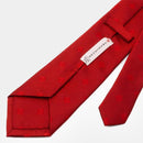 [TIE] ORIGINAL LOGO DEEP CRIMSON | JAPANESE SILK | SHAKUNONE (WITH GIFT PAPER BAG)