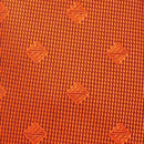 [TIE] ORIGINAL LOGO PERSIMMON COLOR | JAPANESE SILK | SHAKUNONE (WITH GIFT PAPER BAG)