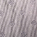 [TIE] ORIGINAL LOGO MILD SILVER | JAPANESE SILK | SHAKUNONE (WITH GIFT PAPER BAG)