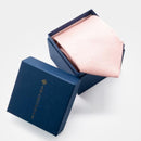 [TIE] ORIGINAL LOGO PEACH COLOR | JAPANESE SILK | SHAKUNONE (WITH GIFT PAPER BAG)