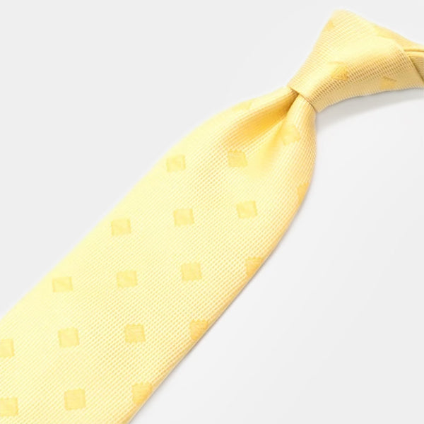 [TIE] ORIGINAL LOGO LEMON COLOR | JAPANESE SILK｜SHAKUNONE