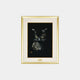 [ภาพใส่กรอบ] BEAUTIFUL BLACK CAT (SET : รับรองคุณภาพ 23K GOLD) | งานศิลปะ | ไคทาคุโดะอาร์ต