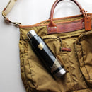 [TUMBLER / WATER BOTTLE] THERMO MUG URUSHI UMBRELLA BOTTLE WAVE CHIDORI (BLACK) | ECHIZEN LACQUERWARE| TAKUMIICHI