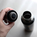 [TUMBLER / WATER BOTTLE] THERMO MUG URUSHI UMBRELLA BOTTLE WAVE CHIDORI (BLACK) | ECHIZEN LACQUERWARE| TAKUMIICHI