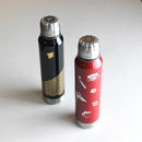 [TUMBLER / WATER BOTTLE] THERMO MUG URUSHI UMBRELLA BOTTLE WAVE CHIDORI (BLACK) | ECHIZEN LACQUERWARE| TAKUMIICHI