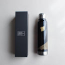 [TUMBLER / WATER BOTTLE] THERMO MUG URUSHI UMBRELLA BOTTLE WAVE CHIDORI (BLACK) | ECHIZEN LACQUERWARE| TAKUMIICHI