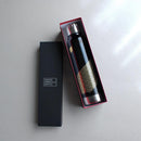 [TUMBLER / WATER BOTTLE] THERMO MUG URUSHI UMBRELLA BOTTLE WAVE CHIDORI (BLACK) | ECHIZEN LACQUERWARE| TAKUMIICHI