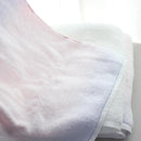 [TOWELS] "IRODORI" 2 BATH TOWELS AND 2 FACE TOWELS SET (PINK / WHITE) | IMABARI TOWELS