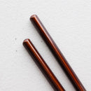 [CHOPSTICKS] SAIBASHI NATURAL URUSHI COATING (30cm) | MATSUKAN | WAKASA LACQUERED CHOPSTICKS