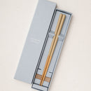 [CHOPSTICKS] HASHIKURA SEASON 01 OAK OCTAGON (CHOPSTICK REST & GIFT BOX SET) | WAKASA LACQUERED CHOPSTICKS | MATSUKAN