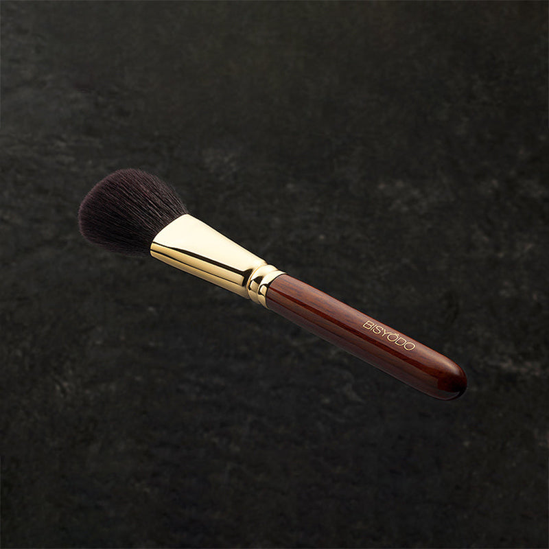 [MAKEUP BRUSH] BISYODO (L) CHEEK BRUSH (ROUND FLAT) 38MM | MAKEUP BRUSH CRAFT | UYODA BISYODO