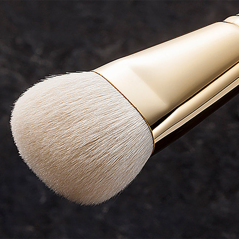 [MAKEUP BRUSH] BISYODO (L) FOUNDATION BRUSH (ROUND FLAT) 27MM | MAKEUP BRUSH CRAFT | UYODA BISYODO