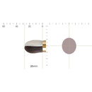 [MAKEUP BRUSH] BISYODO (L) LIQUID FOUNDATION BRUSH (ROUND FLAT) 28MM | MAKEUP BRUSH CRAFT | UYODA BISYODO
