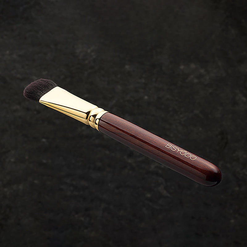 [MAKEUP BRUSH] BISYODO (L) EYESHADOW BRUSH (FLAT) 16MM – FINE GOAT HAIR (SOKOHO) | MAKEUP BRUSH CRAFT | UYODA BISYODO