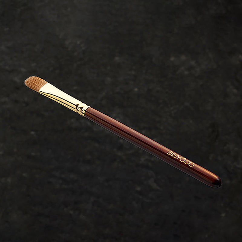 [MAKEUP BRUSH] BISYODO (L) EYESHADOW BRUSH (FLAT) 13MM | MAKEUP BRUSH CRAFT | UYODA BISYODO