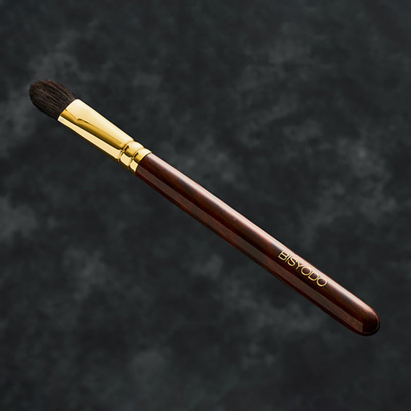 [MAKEUP BRUSH] BISYODO (L) EYESHADOW BRUSH (TRIANGLE SHAPE) 18MM | MAKEUP BRUSH CRAFT | UYODA BISYODO