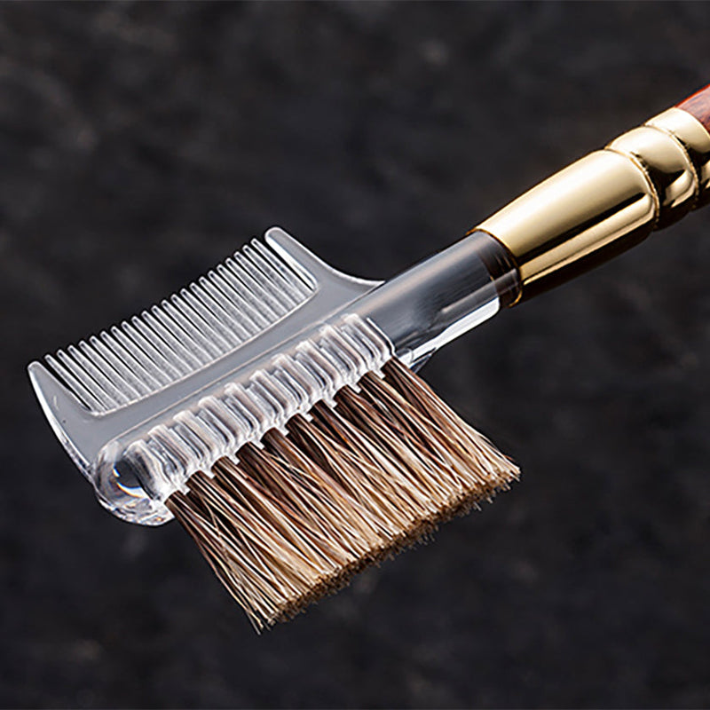 [MAKEUP BRUSH] BISYODO (L) BROW BRUSH & COMB | MAKEUP BRUSH CRAFT | UYODA BISYODO