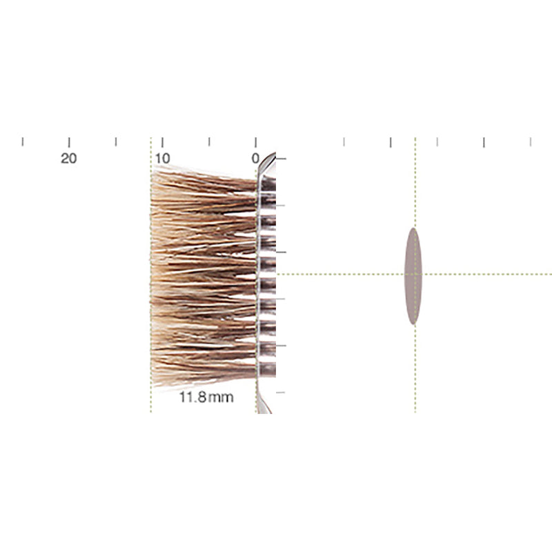 [MAKEUP BRUSH] BISYODO (L) BROW BRUSH & COMB | MAKEUP BRUSH CRAFT | UYODA BISYODO