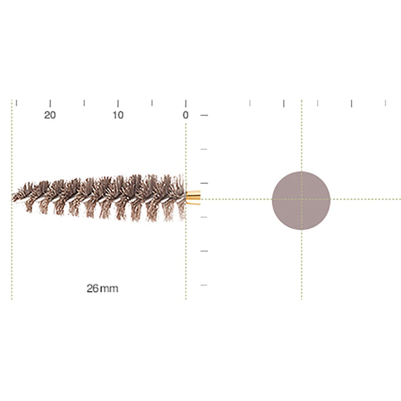 [MAKEUP BRUSH] BISYODO (L) MASCARA BRUSH 26MM | MAKEUP BRUSH CRAFT | UYODA BISYODO