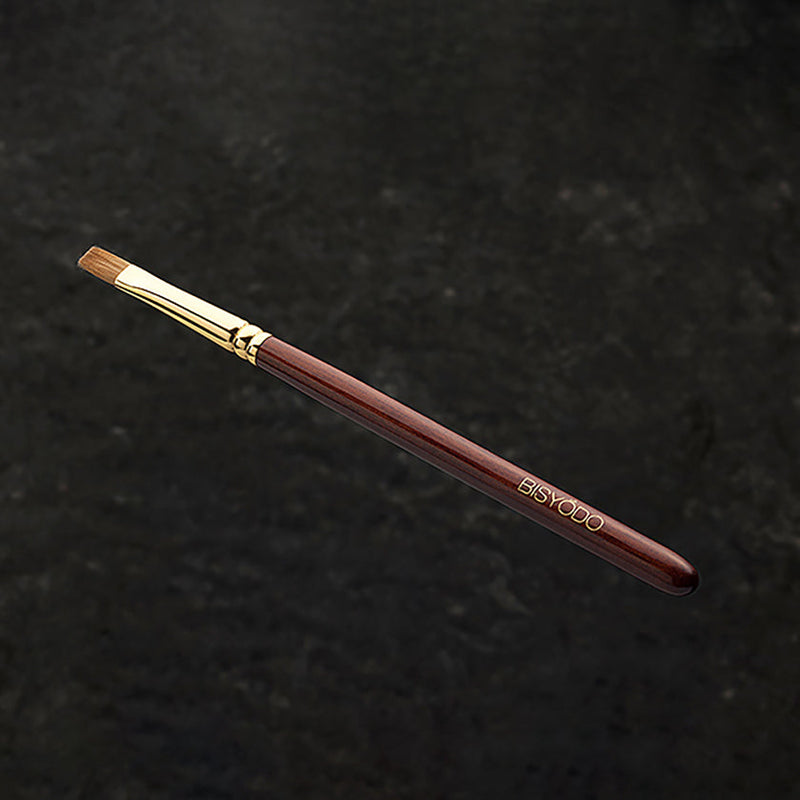 [MAKEUP BRUSH] BISYODO (L) LIP BRUSH (FLAT) 10MM | MAKEUP BRUSH CRAFT | UYODA BISYODO