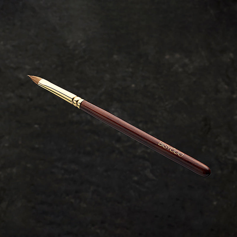 [MAKEUP BRUSH] BISYODO (L) LIP BRUSH (ROUND FLAT) 11MM | MAKEUP BRUSH CRAFT | UYODA BISYODO