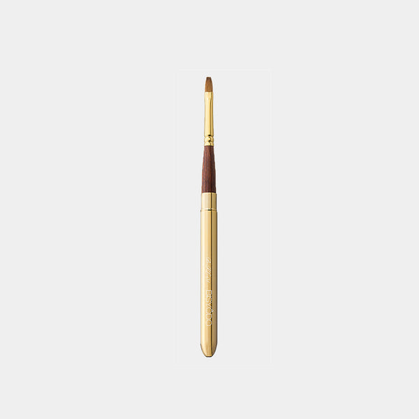 [MAKEUP BRUSH] BISYODO (L) LIP BRUSH WITH CAP (FLAT) 10MM | MAKEUP BRUSH CRAFT | UYODA BISYODO