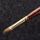 [MAKEUP BRUSH] BISYODO (L) LIP BRUSH WITH CAP (FLAT) 10MM | MAKEUP BRUSH CRAFT | UYODA BISYODO