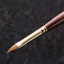 [MAKEUP BRUSH] BISYODO (L) LIP BRUSH WITH CAP (ROUND FLAT) 11MM | MAKEUP BRUSH CRAFT | UYODA BISYODO