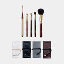 [MAKEUP BRUSH 5-PIECE SET] BISYODO SET WITH POUCH | MAKEUP BRUSH CRAFT | UYODA BISYODO