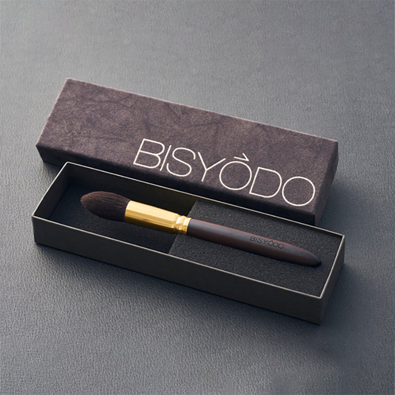 [MAKEUP BRUSH] GRAND FINISHING HIGHLIGHT & CHEEK BRUSH (ROUND) | MAKEUP BRUSH CRAFT | UYODA BISYODO