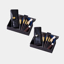 [MAKEUP BRUSH 5-PIECE SET] GRAND SET WITH POUCH | MAKEUP BRUSH CRAFT | UYODA BISYODO