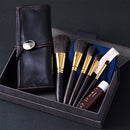 [MAKEUP BRUSH 5-PIECE SET] GRAND SET WITH POUCH | MAKEUP BRUSH CRAFT | UYODA BISYODO