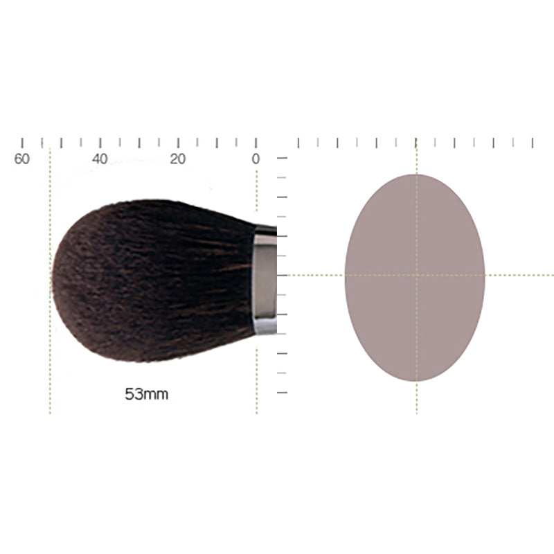 [MAKEUP BRUSH] SHIORI POWDER BRUSH | MAKEUP BRUSH CRAFT | UYODA BISYODO