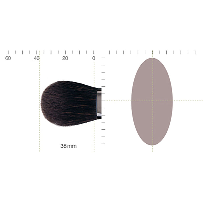 [MAKEUP BRUSH] SHIORI CHEEK BRUSH | MAKEUP BRUSH CRAFT | UYODA BISYODO